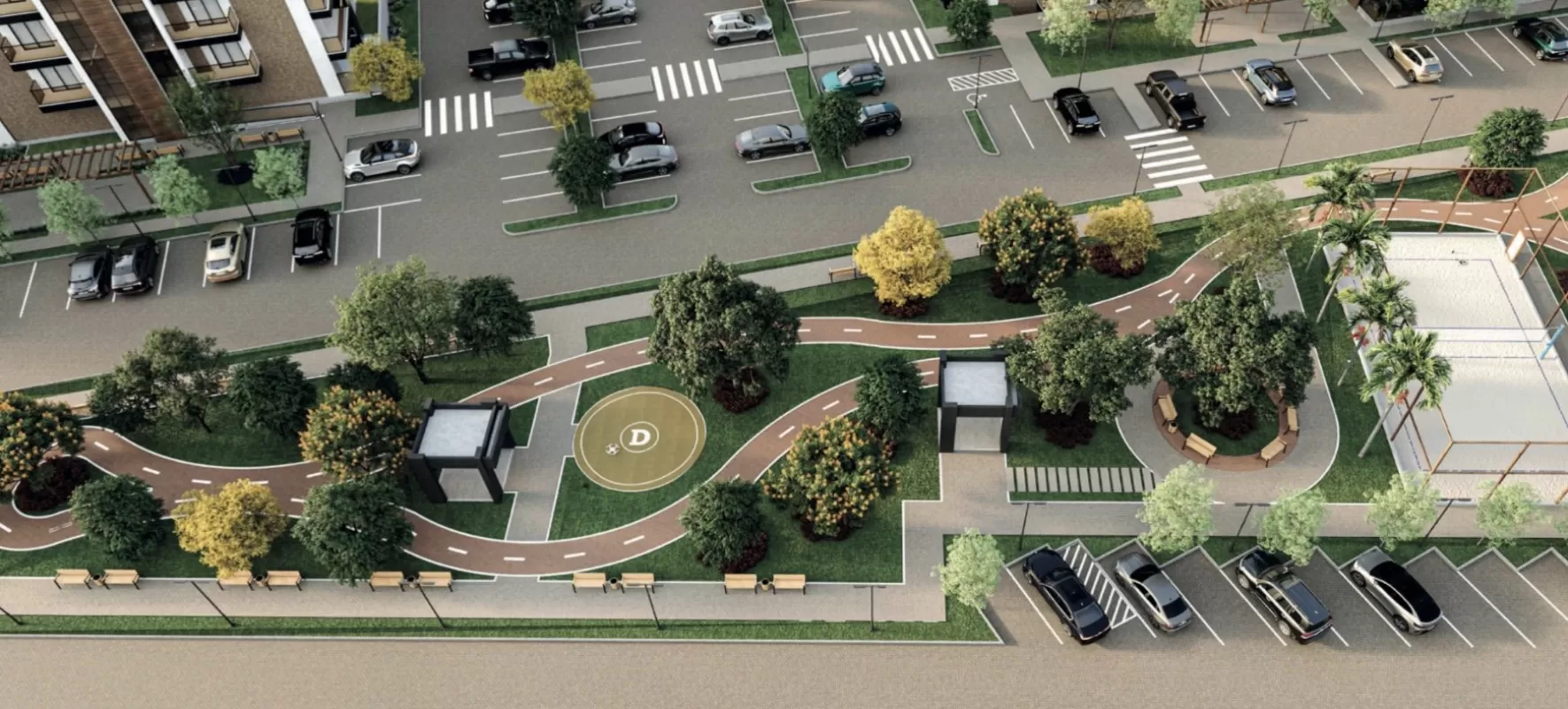 A importância de áreas verdes em empreendimentos frente-mar